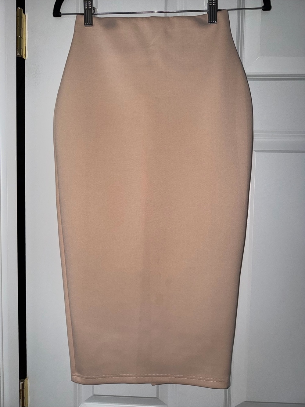 ASOS Blush High-Waist Pencil Skirt